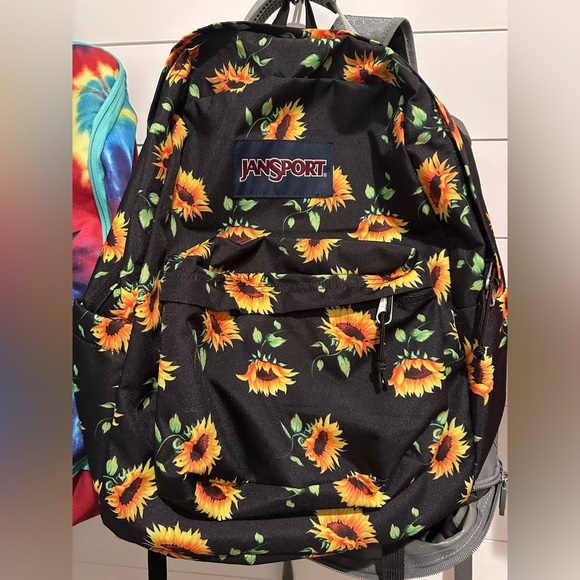 Jansport Accessories Sunflower Jansport Backpack Poshmark